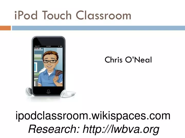 ipod touch classroom n.