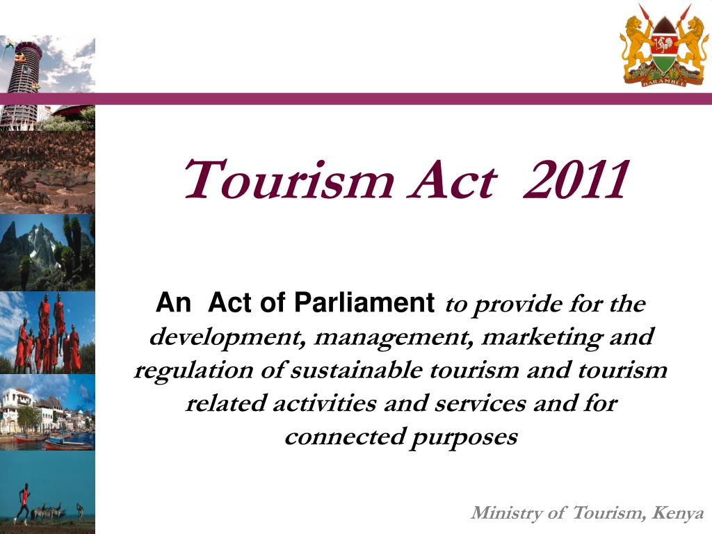 tourism related legislation