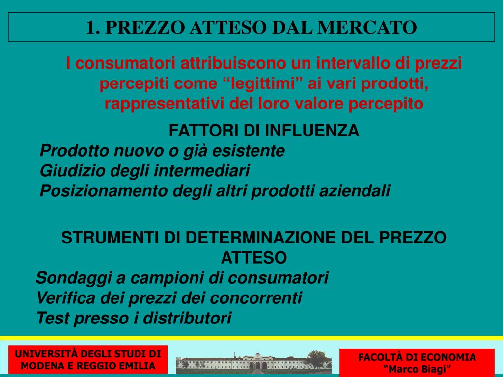 PPT - La politica di prezzo PowerPoint Presentation, free download - ID ...