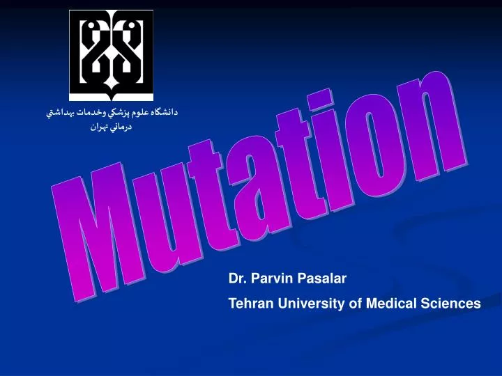 PPT - Mutation PowerPoint Presentation, free download - ID:4652618