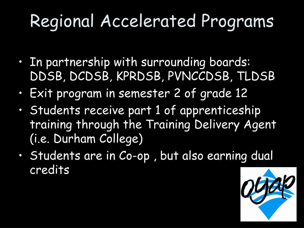 PPT - OYAP Ontario Youth Apprenticeship Program PowerPoint 