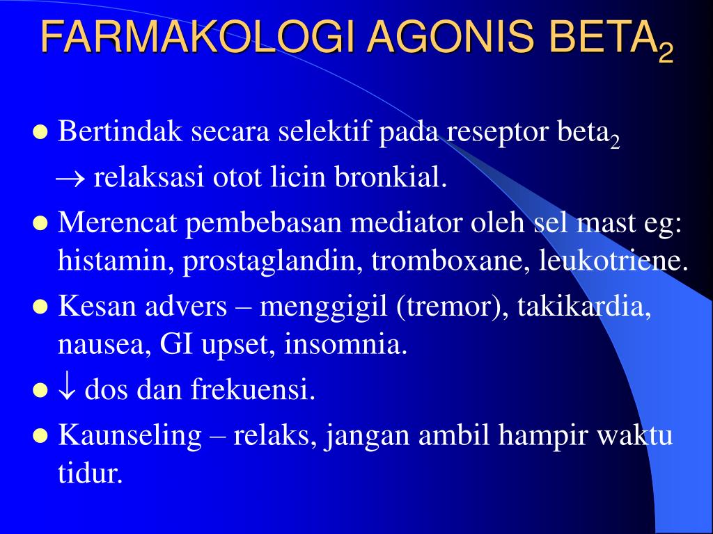 PPT - FARMAKOLOGI KAUNSELING DALAM RAWATAN PENYAKIT ASTHMA DAN COPD ...