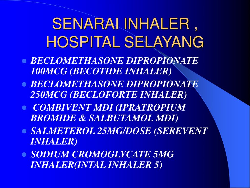 PPT - FARMAKOLOGI KAUNSELING DALAM RAWATAN PENYAKIT ASTHMA 
