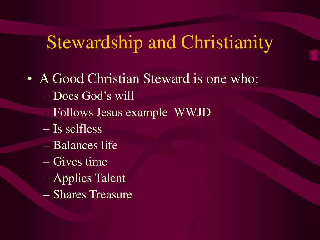 essay on christian stewardship