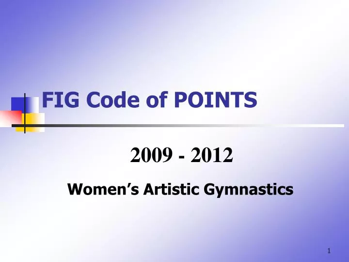 PPT FIG Code of POINTS PowerPoint Presentation, free download ID