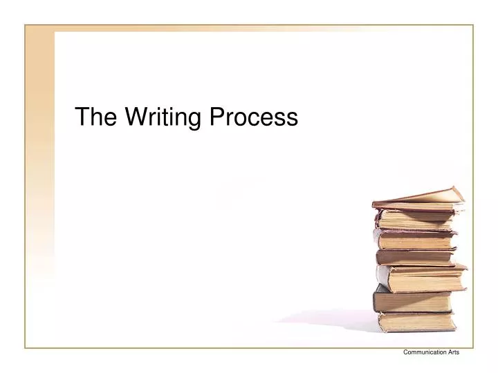 the writing process n.