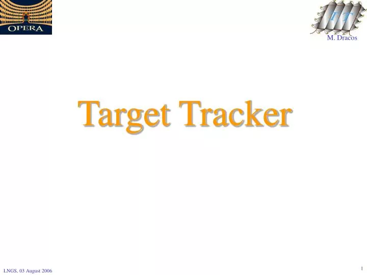 PPT - Target Tracker PowerPoint Presentation, free download - ID:4656168