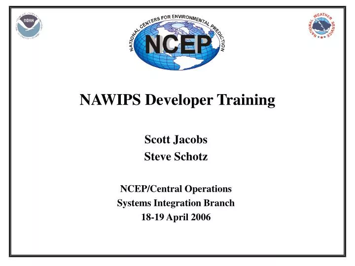 nawips developer training n.