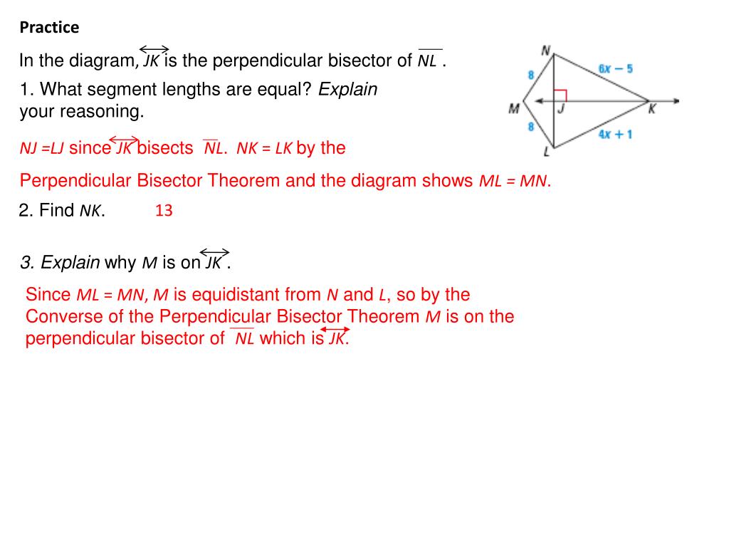 PPT - 5.2 Use Perpendicular Bisectors PowerPoint Presentation, Free ...