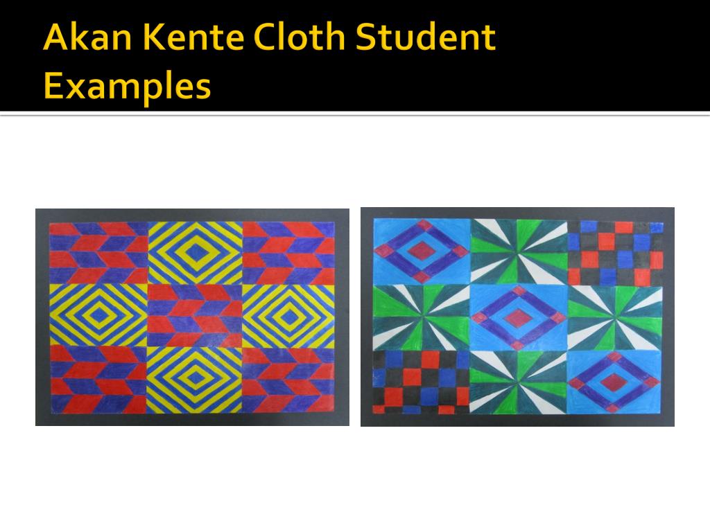 Black History Month Art Project: Digital Kente Cloth Craft on Google Slides