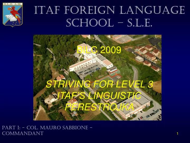 itaf foreign language school s l e n.