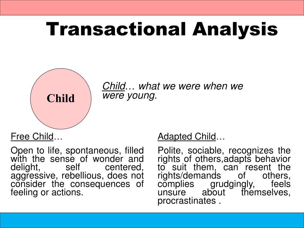transactional analysis case study