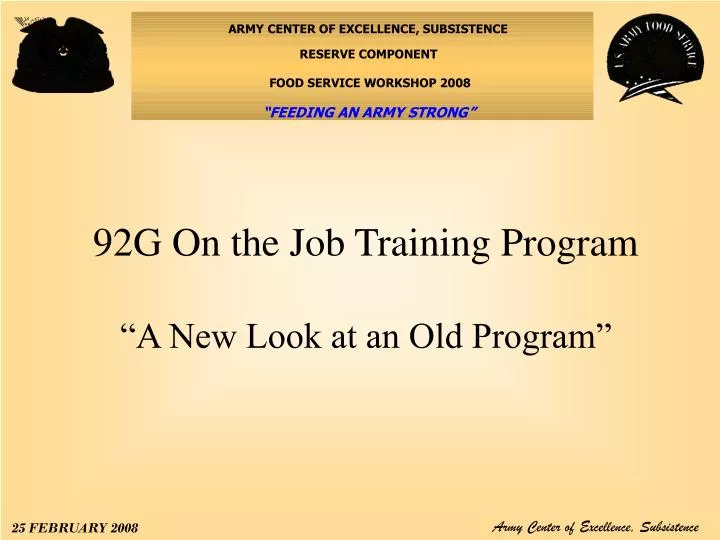 job training programs