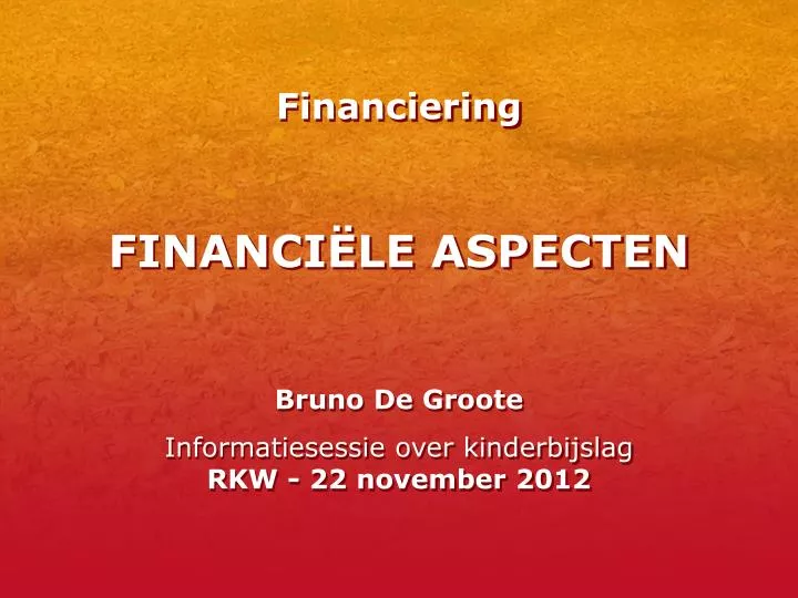 PPT - FINANCIËLE ASPECTEN PowerPoint Presentation, Free Download - ID ...