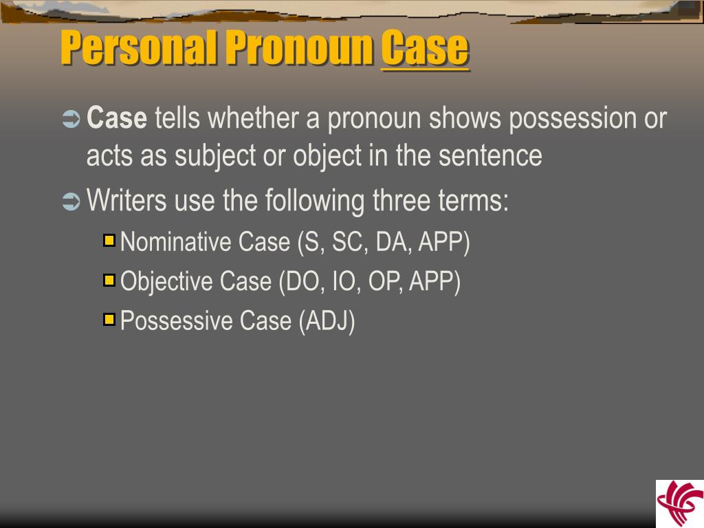 PPT - Pronouns PowerPoint Presentation, free download - ID:4661809