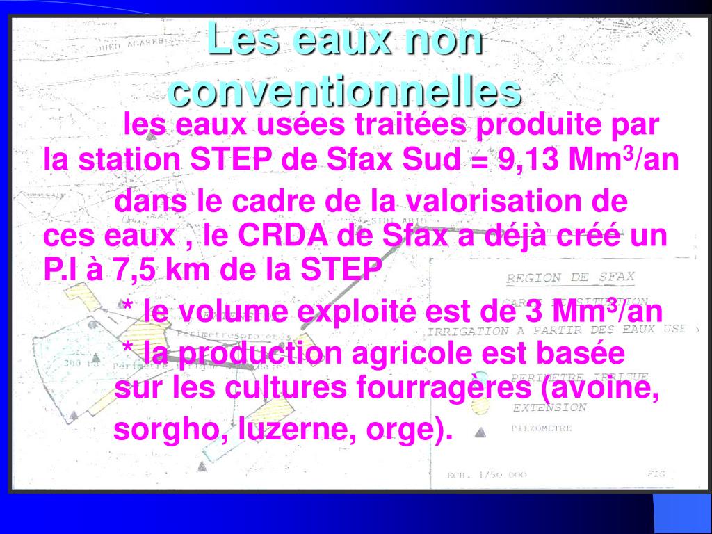 PPT LES RESSOURCES EN EAU EN TUNISIE REALITE ET DEFIS CAS DE LA PPT LES RESSOURCES EN EAU EN TUNISIE REALITE ET DEFIS CAS DE LA