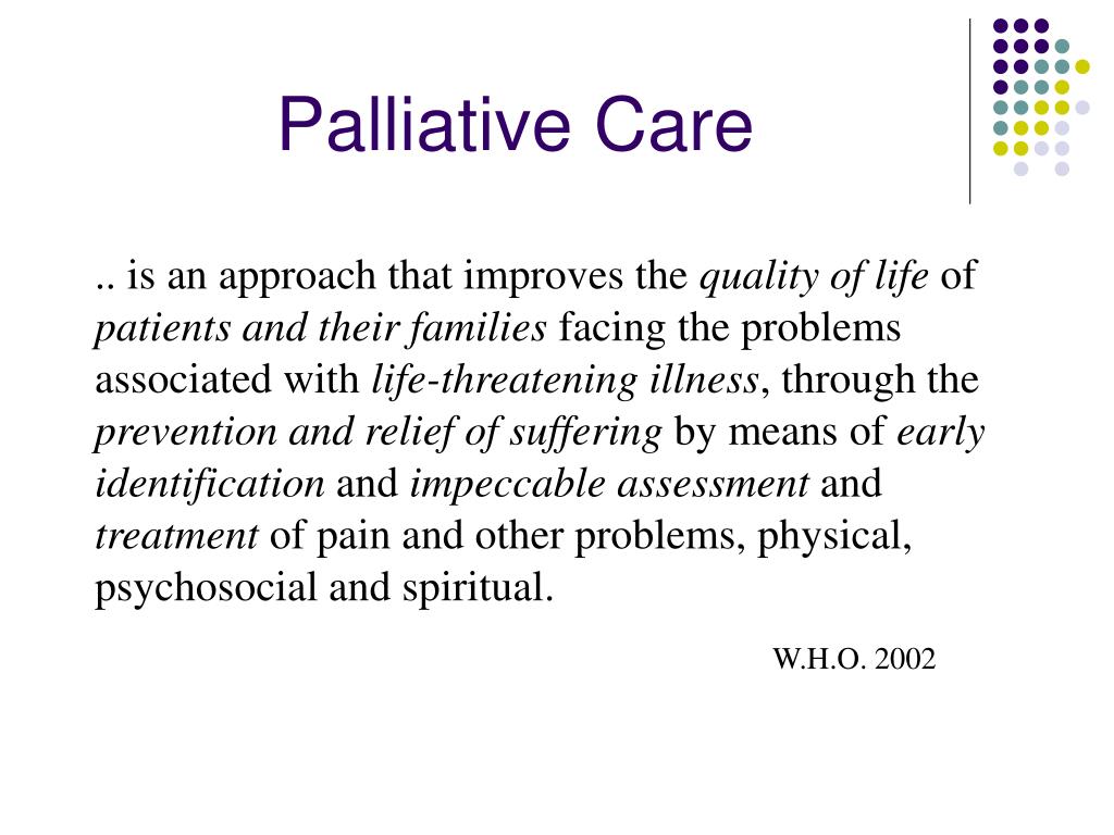 PPT - Principles Of Palliative Care PowerPoint Presentation, Free ...