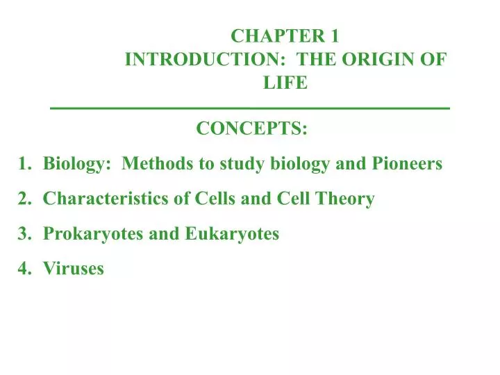 origin of life essay introduction