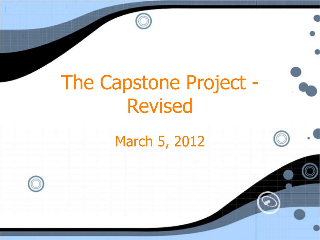 capstone project for business