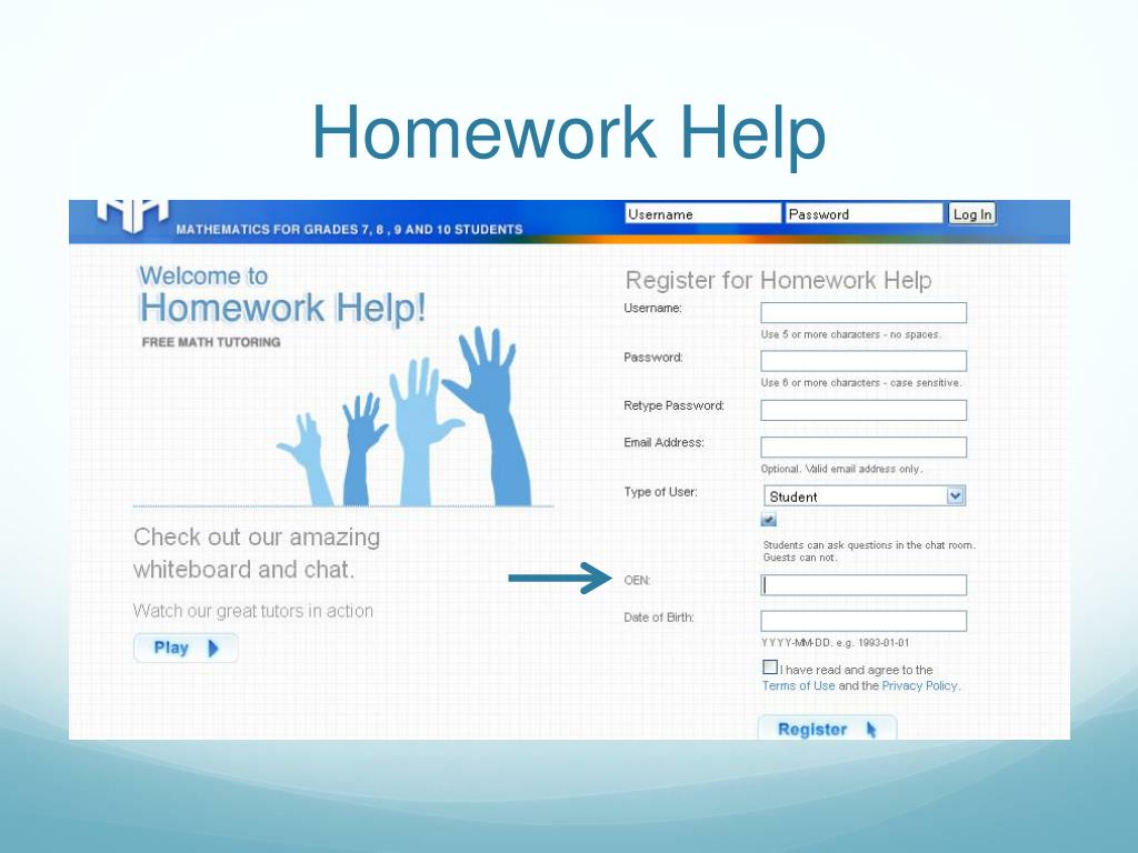 homework help ontario