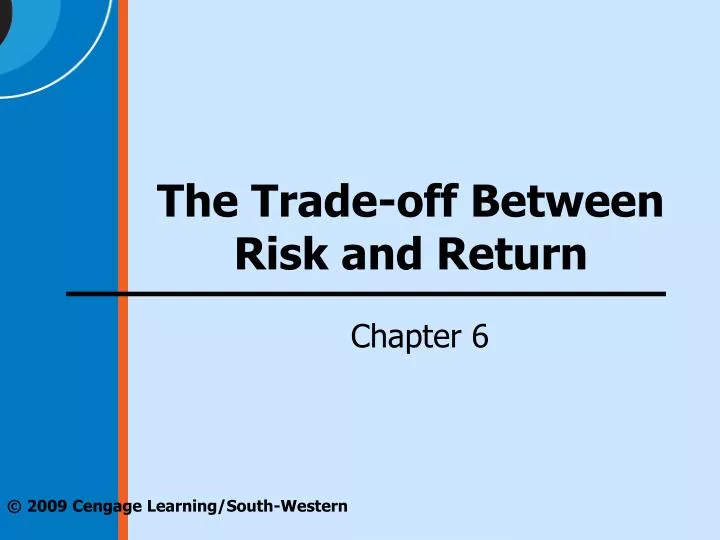 PPT The Trade Off Between Risk And Return PowerPoint