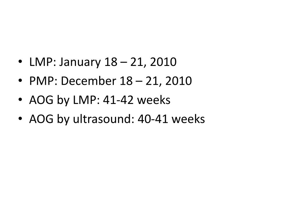 PPT A P T 36 Y o G1P0 0000 40 41 Weeks AOG PowerPoint 