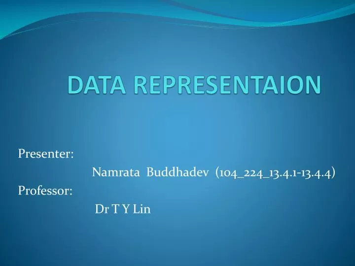 PPT - DATA REPRESENTAION PowerPoint Presentation, free download - ID ...