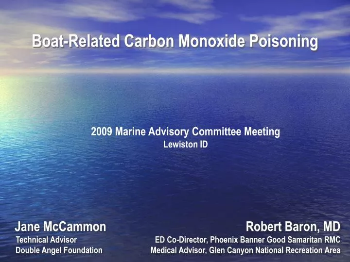 carbon monoxide poisoning symptoms boat carbon monoxide poisoning symptoms boat