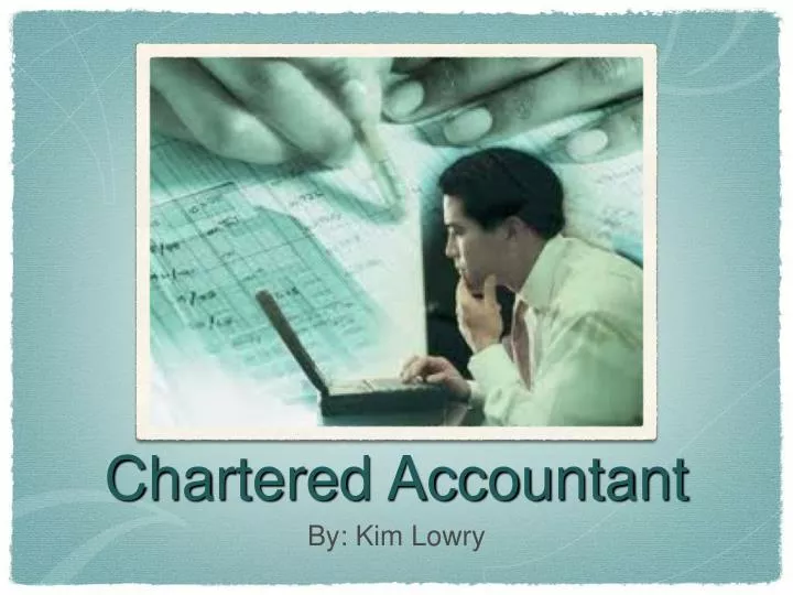 chartered accountant n.