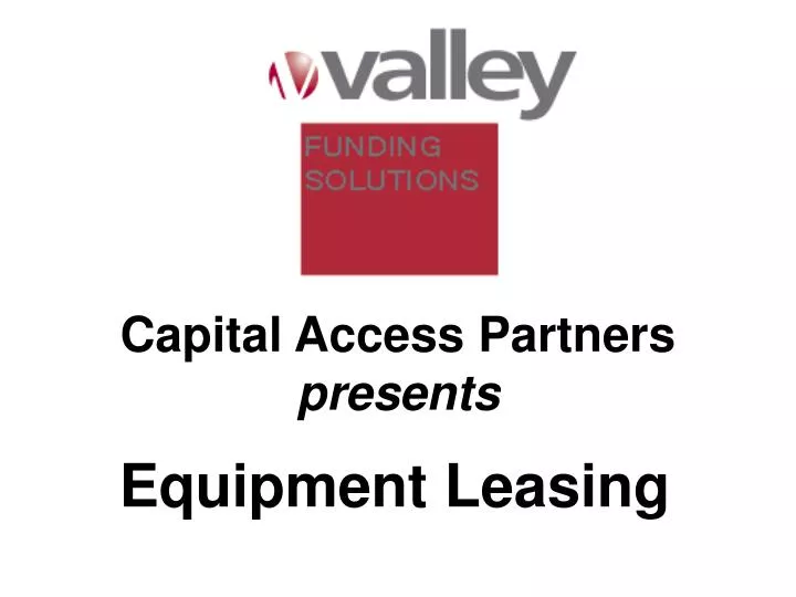 capital access partners presents n.