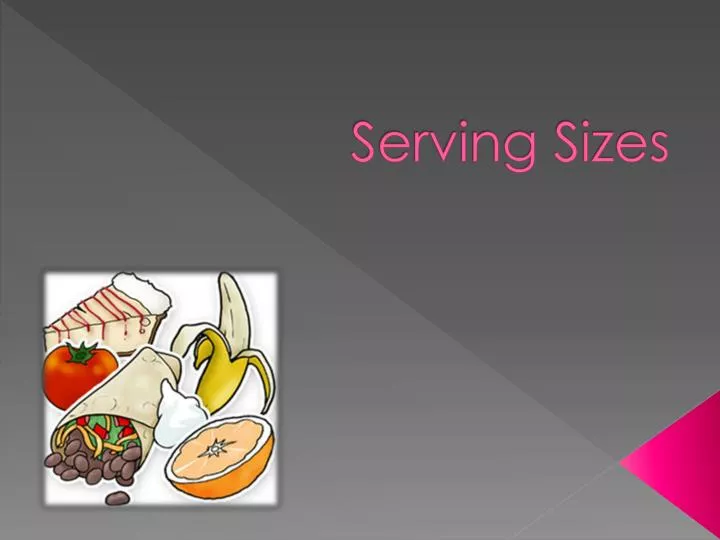 serving sizes n.