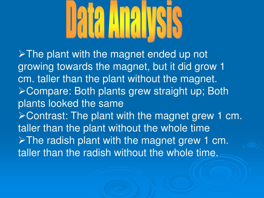 PPT The Affect of on Radish Plant Growth PowerPoint