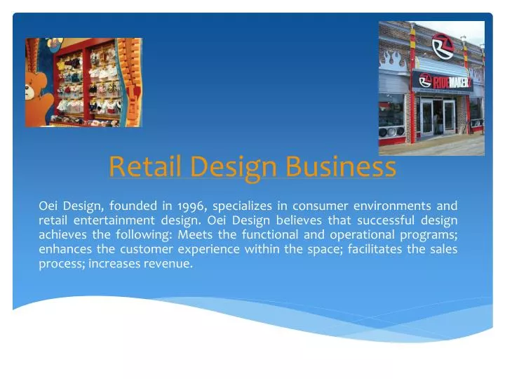 retail design business n.