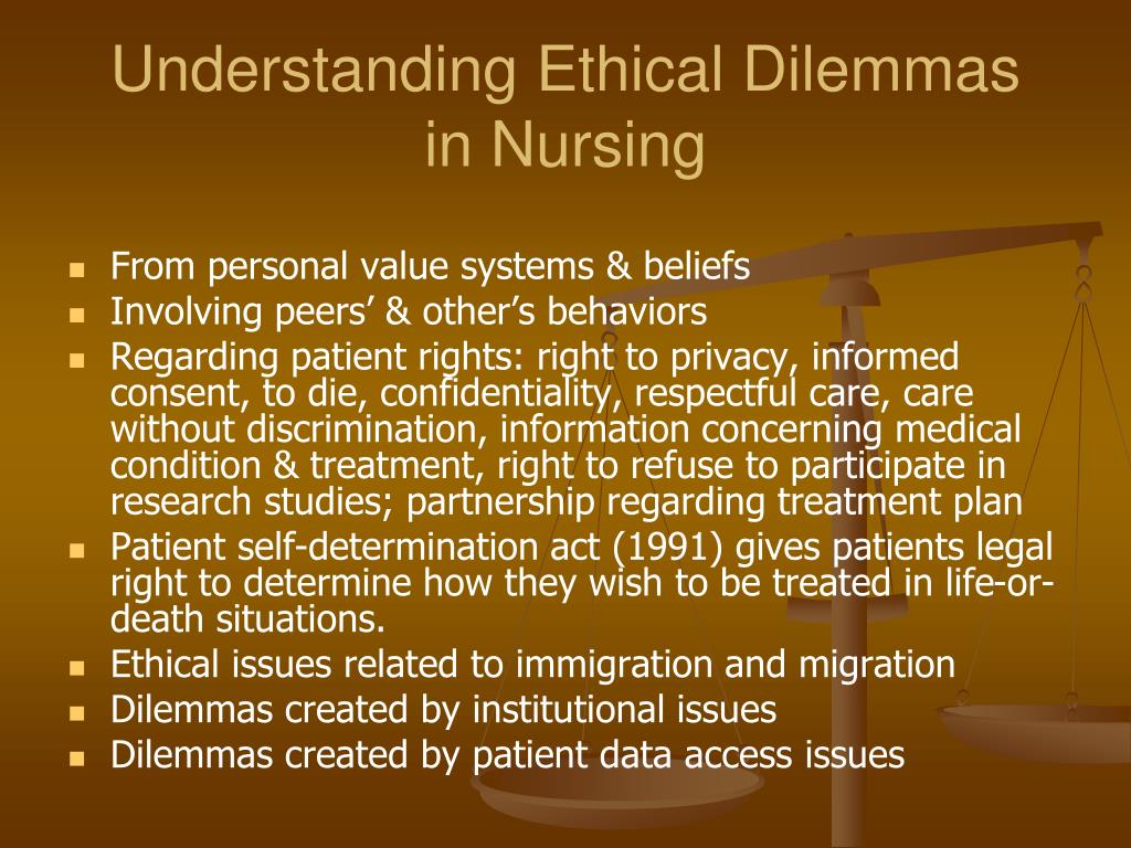 ethical dilemma in nursing essay examples