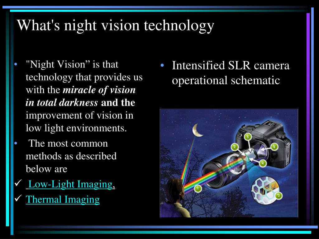 night vision technology presentation