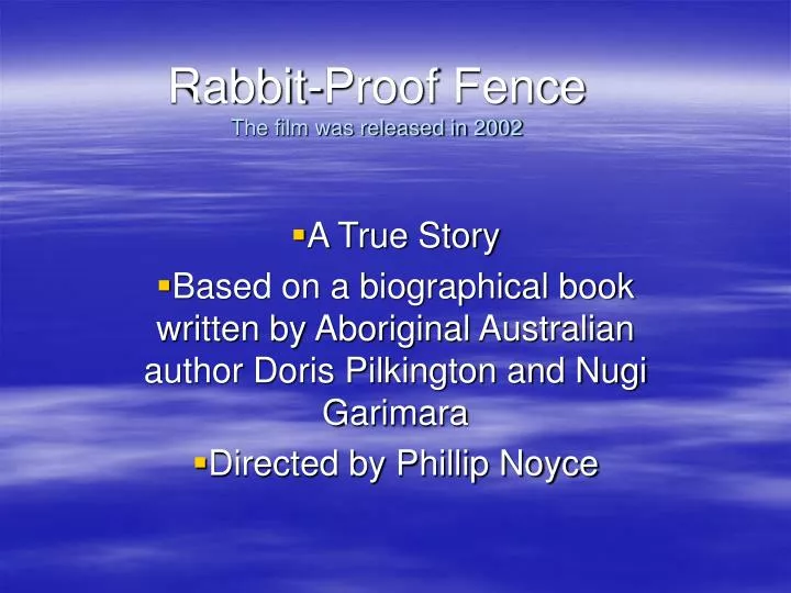 rabbit proof fence essay music rabbit proof fence essay music