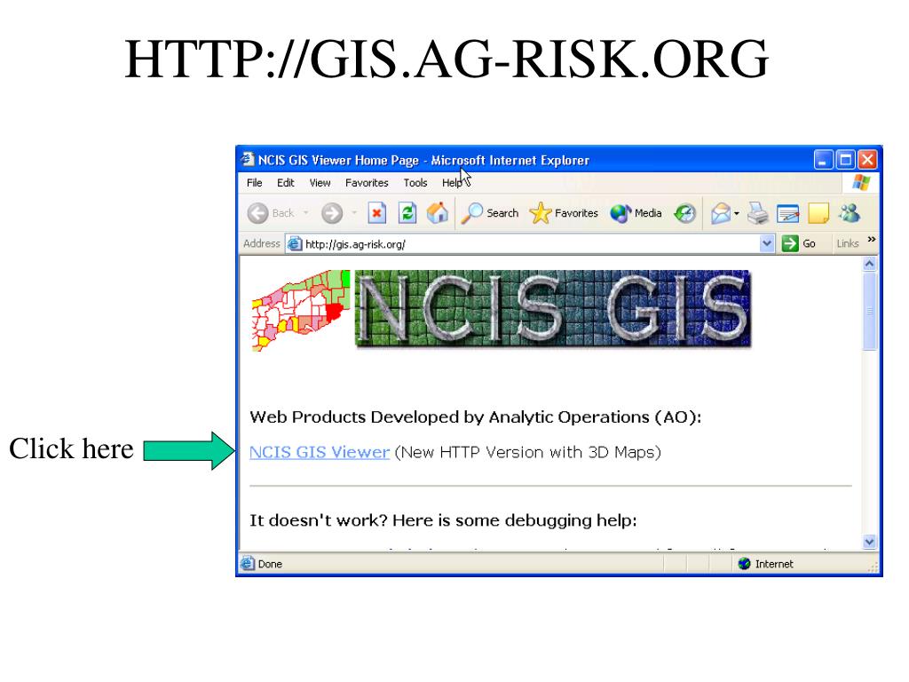 PPT - NCIS GIS Viewer PowerPoint Presentation, free download - ID
