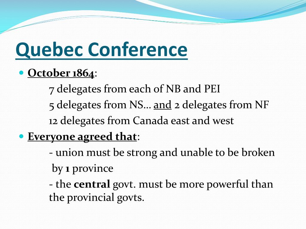 PPT The Road to Confederation PowerPoint Presentation, free download