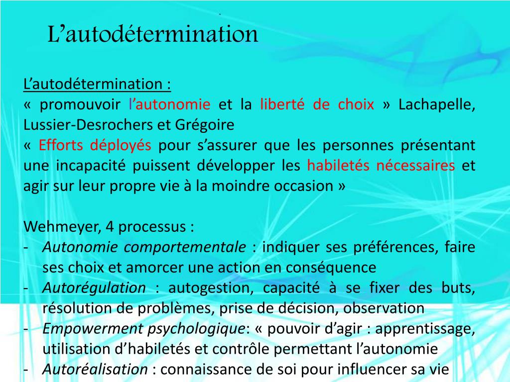 PPT Auto d termination Et X Fragile Am nager Pour D velopper L 