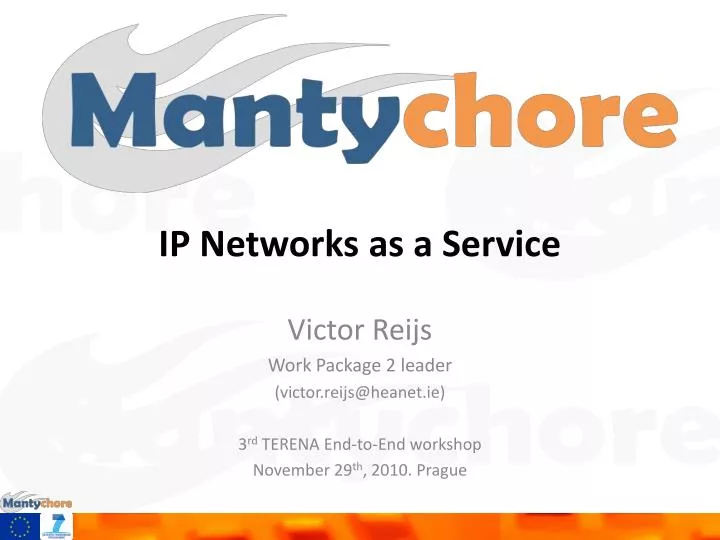 ip networks as a service n.