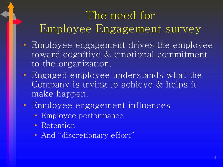 PPT - Employee engagement survey PowerPoint Presentation - ID:4685780