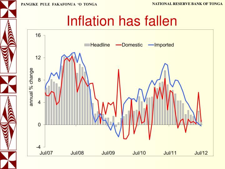PPT The Tongan Economy Recent Developments PowerPoint Presentation