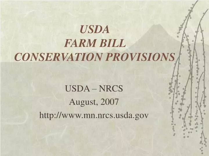 2024 Farm Bill Summary Upsc Opal Tracee
