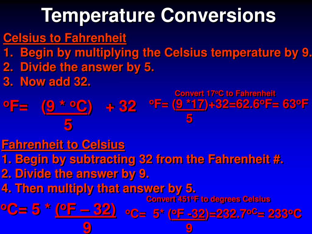 Temperature Conversion