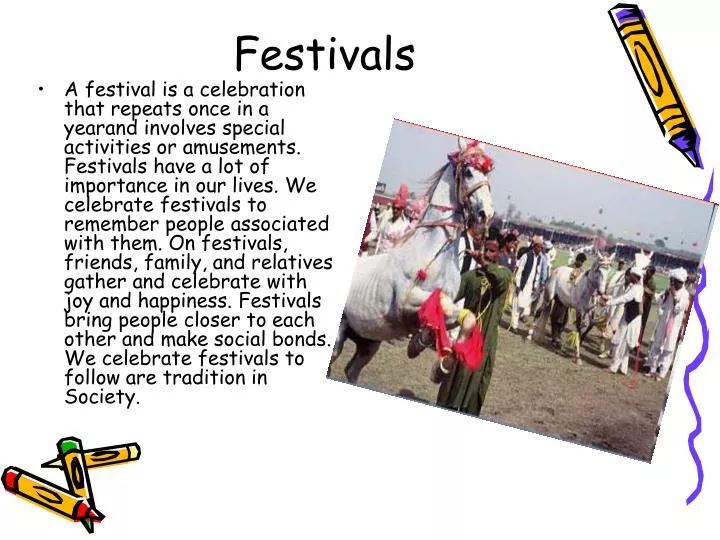 PPT Festivals PowerPoint Presentation, free download ID4687499