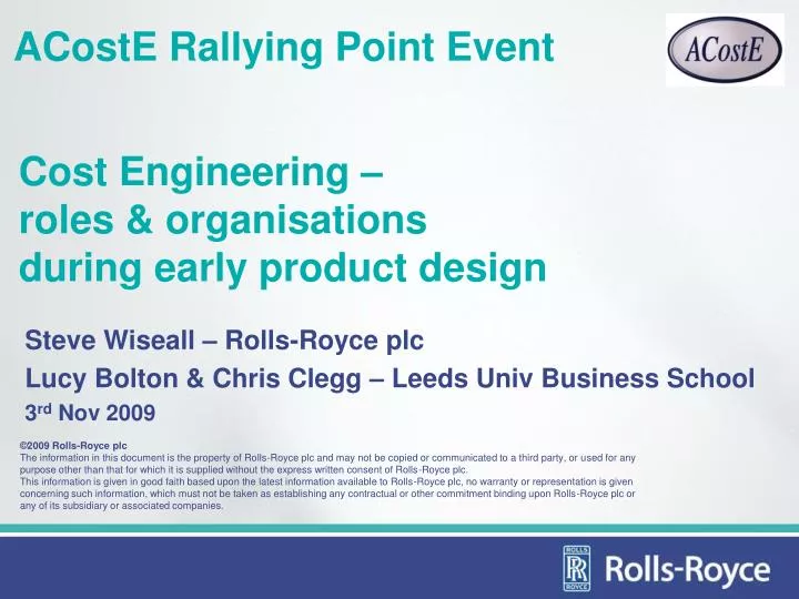 acoste rallying point event n.