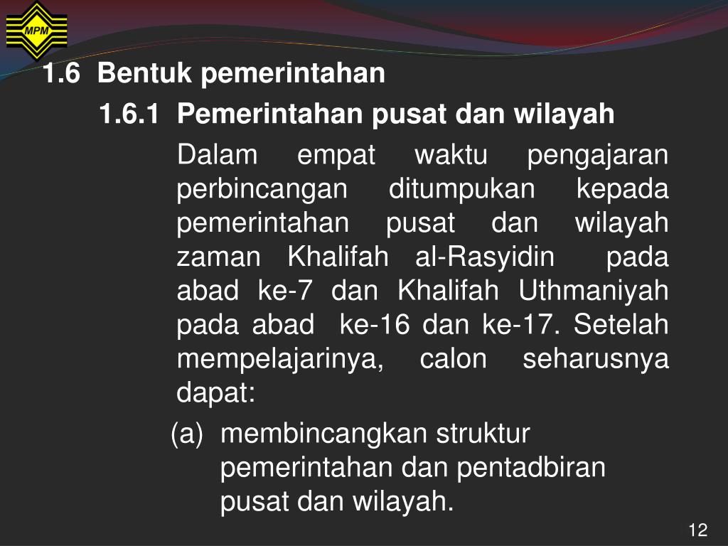 Ppt Penggal Kedua Sejarah Islam 500 1918 940 Sejarah Powerpoint Presentation Id 4687692