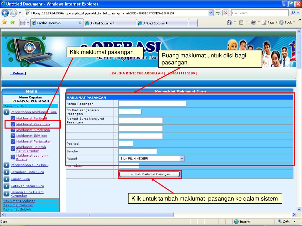 Ppt Taklimat Sistem E Operasi Modul Maklumat Guru Maklumat Enrolmen Maklumat Sekolah Powerpoint Presentation Id Ppt Taklimat Sistem E Operasi Modul Maklumat Guru Maklumat Enrolmen Maklumat Sekolah Powerpoint Presentation Id