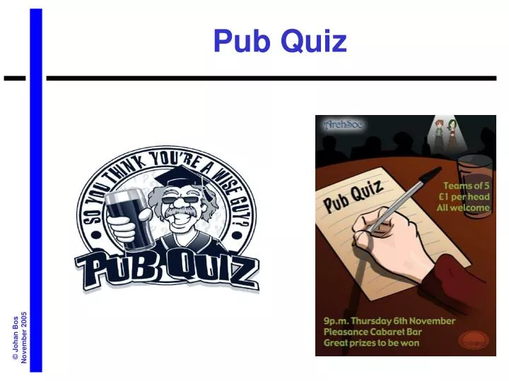 PPT Pub Quiz PowerPoint Presentation, free download ID