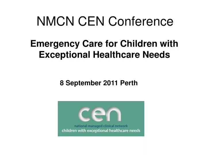 PPT NMCN CEN Conference PowerPoint Presentation, free download ID